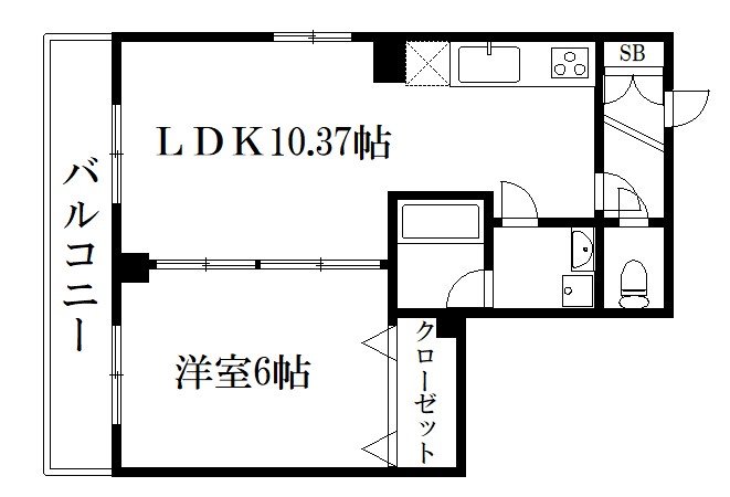 シャーメゾン二条城 間取り
