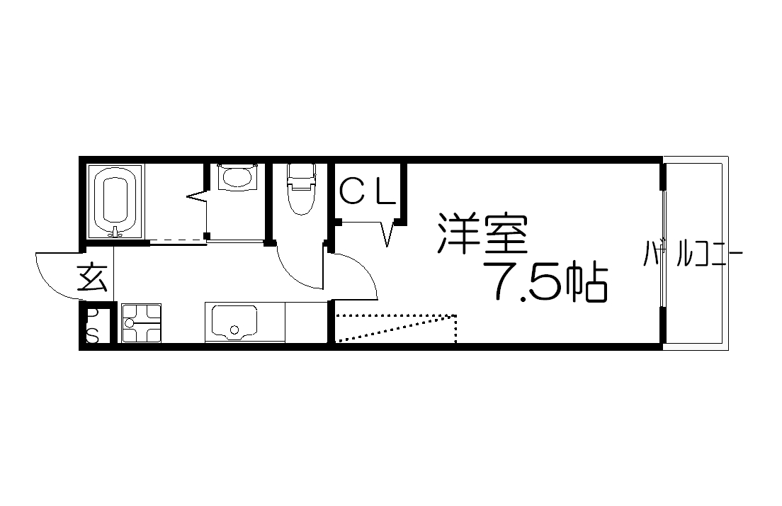アークリード京大北 間取り
