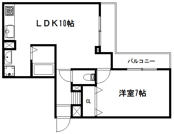 フィオーレ西院 間取り