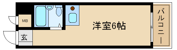 朝日プラザ高瀬川 間取り