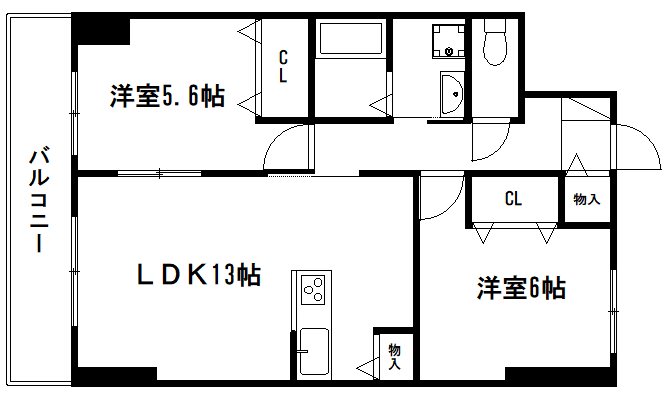グランレブリー桂川グレイスレジデンス 間取り