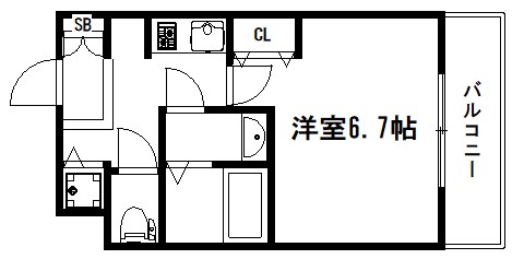 アドバンス京都ソナーレ 間取り