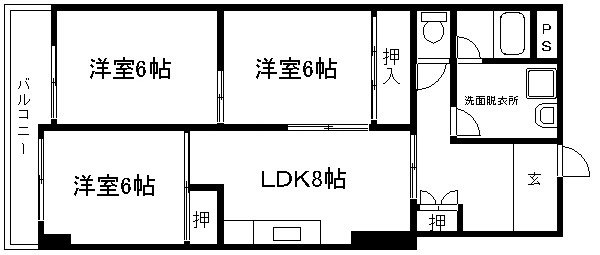 ファーストコート御所西 間取り
