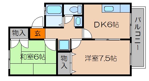 ディアコート 間取り