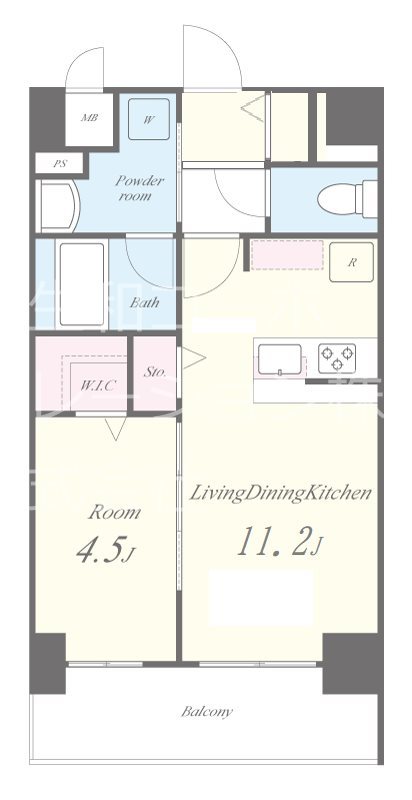 ラウレア西院 間取り