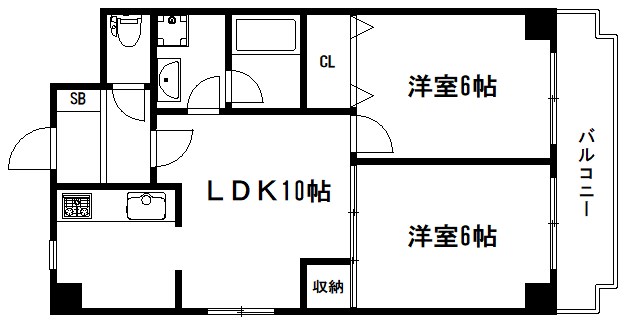 第43長栄大晋メゾネ西院ノ森 間取り
