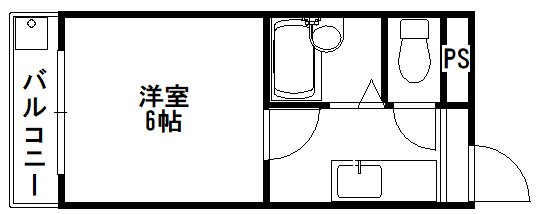第25長栄壬生H・Tマンション 間取り