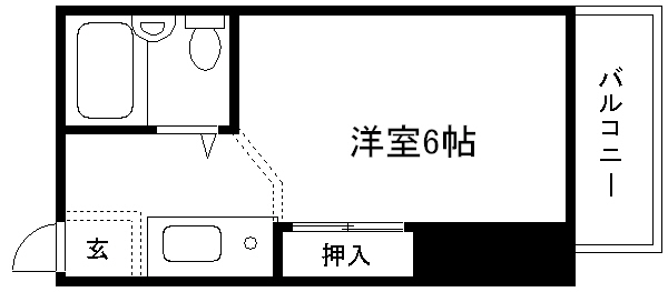サンハイム島谷 間取り