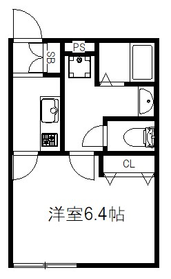 グレースアレイ西院 間取り