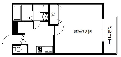 カーサウッド西浦町 間取り