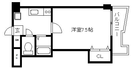 ヴェルメゾン北大路 間取り