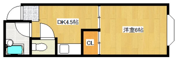 ジュネス新町 間取り