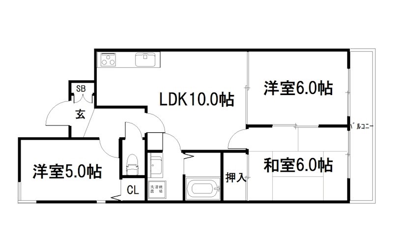 アベニューエンジュ 間取り