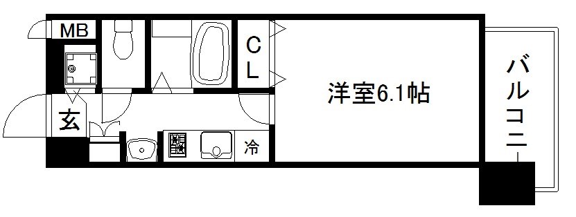 スワンズ京都二条城北 間取り