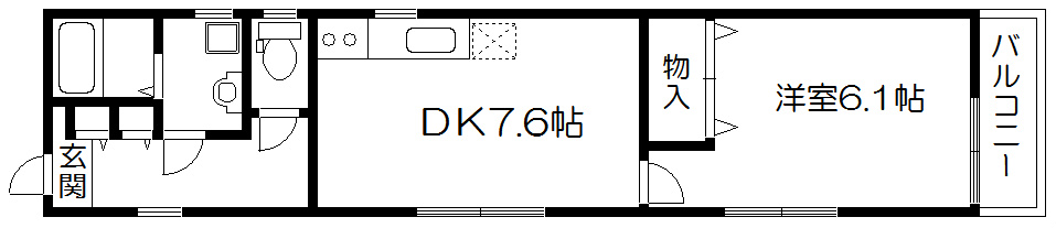 アクアプリータ京都西陣 間取り