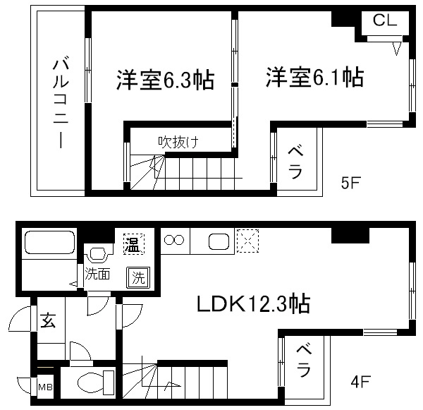シルクシティ花 間取り