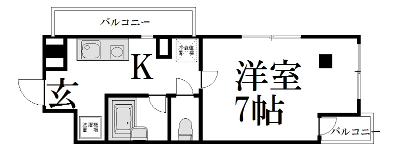 パインフィールド御池 間取り