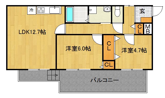 i.レジデンス御所北 間取り