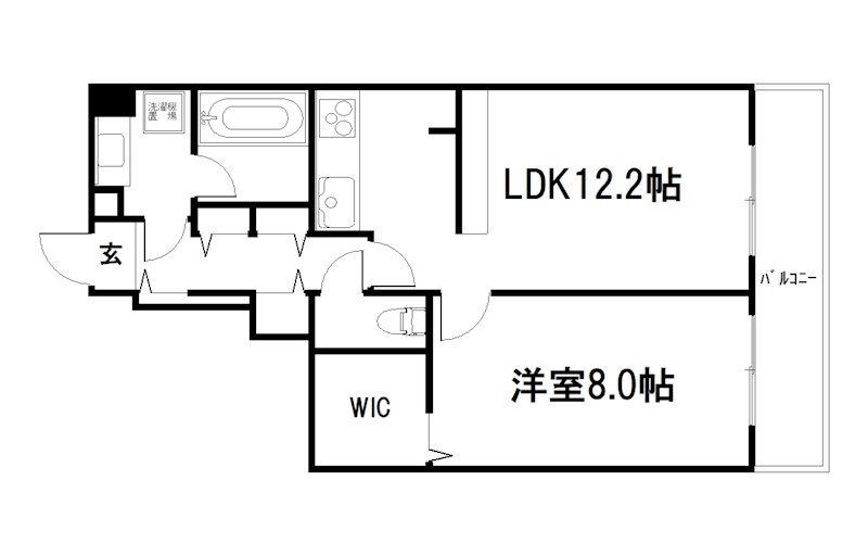 藤和シティホームズ河原町二条アクシス 間取り