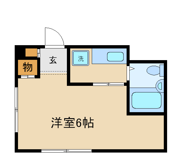 サニーハート西陣 間取り