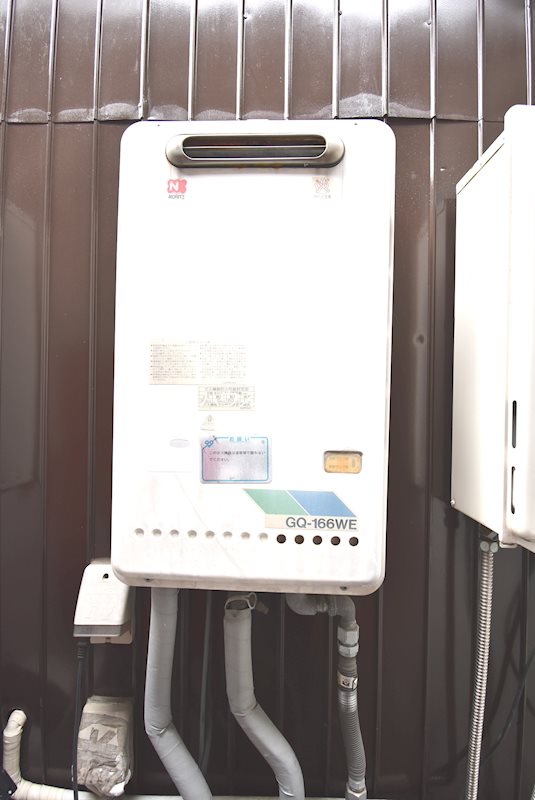 アスターナ京の袋小路長屋 ガス給湯器
