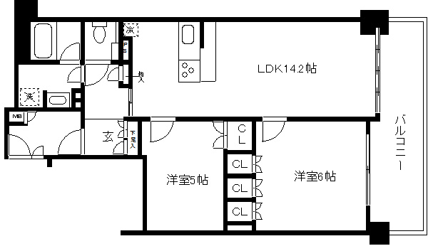 ザ・京都レジデンス御所南 間取り