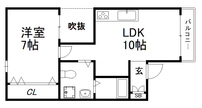 シティエイト中堂寺 間取り