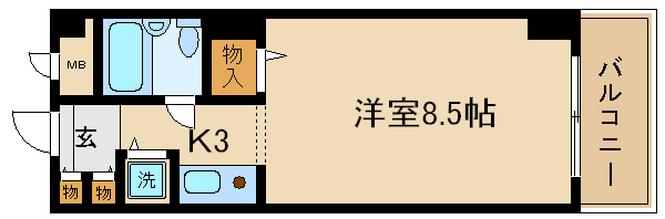 パラドール平安 間取り
