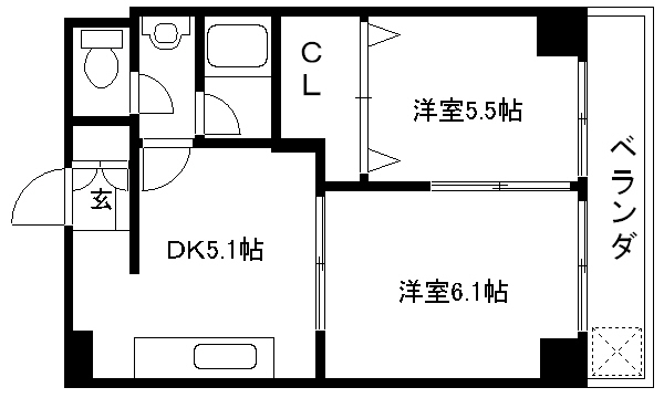 ロイヤルレジデンスパイン＆ベア 間取り