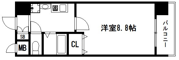 KDXレジデンス西大路 間取り