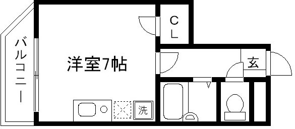 Earth　court清水（アースコート清水） 間取り