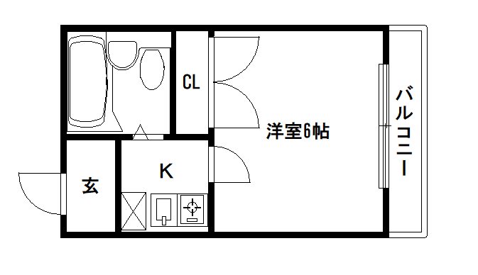 キョーナンビル 間取り