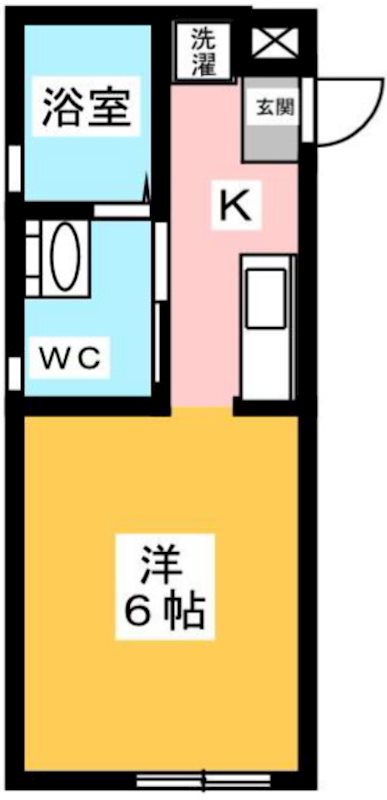 アパートメント清水五条 間取り