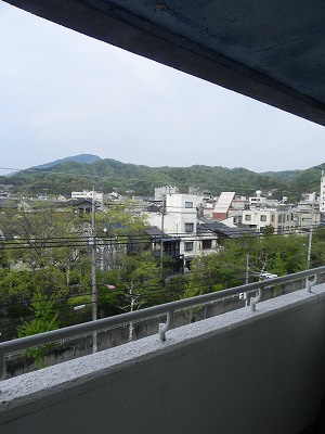 アビタ北白川 眺望