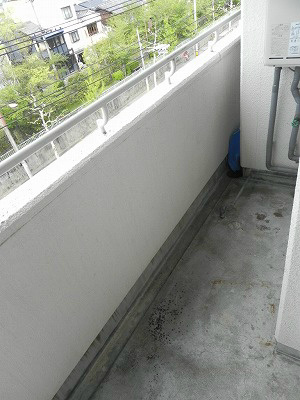 アビタ北白川 ベランダ