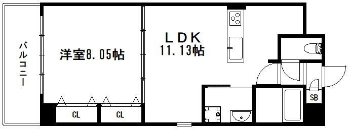 メディナ西院 間取り
