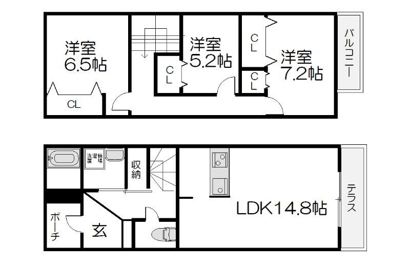 フルーレ下鴨 間取り