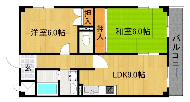グランフォルム西院 間取り