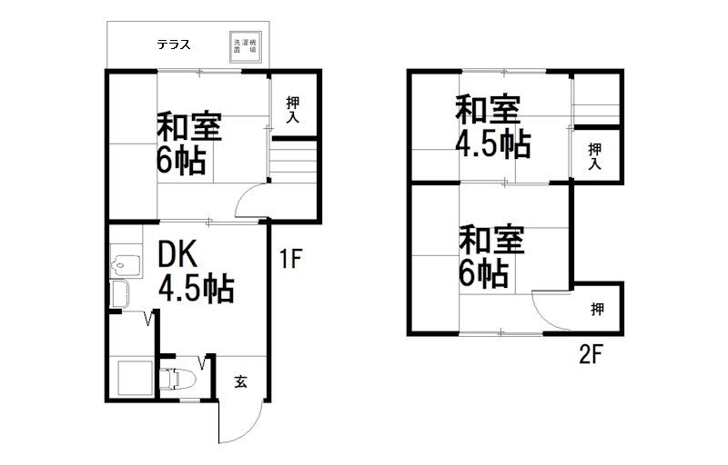 岩倉長谷町テラス 間取り