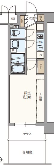 ソルテラス京都洛南 間取り