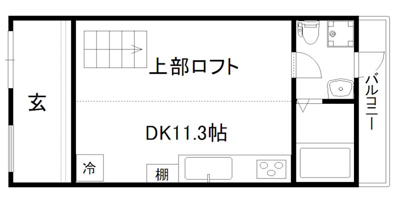 テラスハウス紫明 間取り