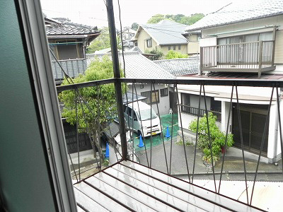 黒谷町テラスハウス　北棟 ベランダ