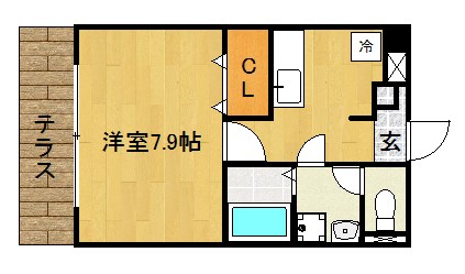 スクエア北山 間取り
