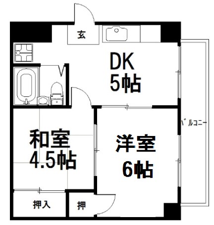 ヘラクレス京大北 間取り
