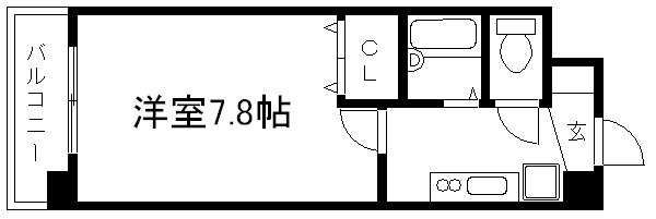 グリーンメイプル衣笠 間取り