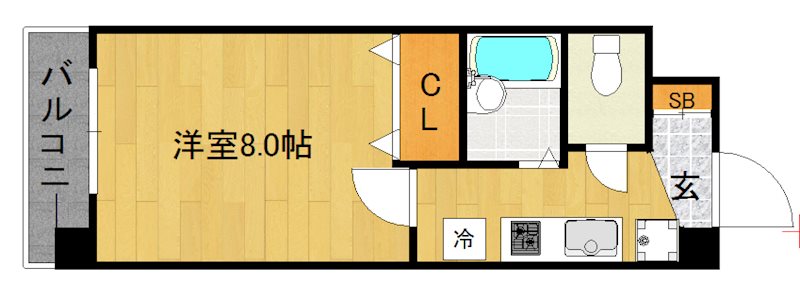 グリーンメイプル衣笠 間取り
