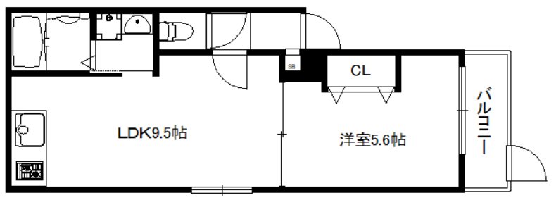 ベレーザ二条城北 間取り